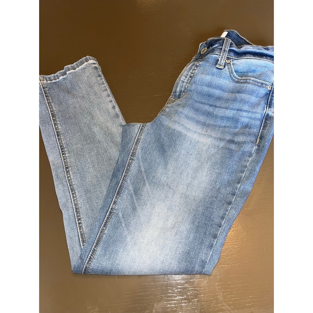 Time and Tru Womens High Rise Skinny Jeans Blue Medium Wash Denim Size 4